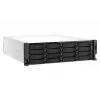 QNAP TS-h2287XU-RP NAS Rack (3U) Intel Xeon E E-2336 32 GB DDR4 0 TB QuTS hero Black, biela