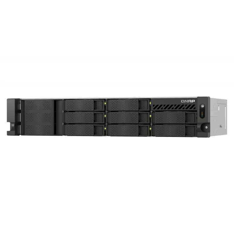 QNAP TS-855EU-8G NAS/Storage Server Rack (2U) Intel Atom® C5125 8 GB DDR4 0 TB QuTS hero Black
