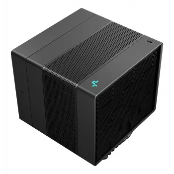 Vzduchový chladič DeepCool ASSASSIN IV 14 cm čierny — max. tlak vzduchu 2,44 mmH2O, 14 cm FDB ventilátor, 1700 ot/min, 79,1 cfm, 7 heatpipes
