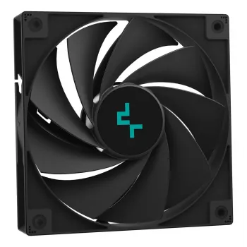 Vzduchový chladič DeepCool ASSASSIN IV 14 cm čierny — max. tlak vzduchu 2,44 mmH2O, 14 cm FDB ventilátor, 1700 ot/min, 79,1 cfm, 7 heatpipes