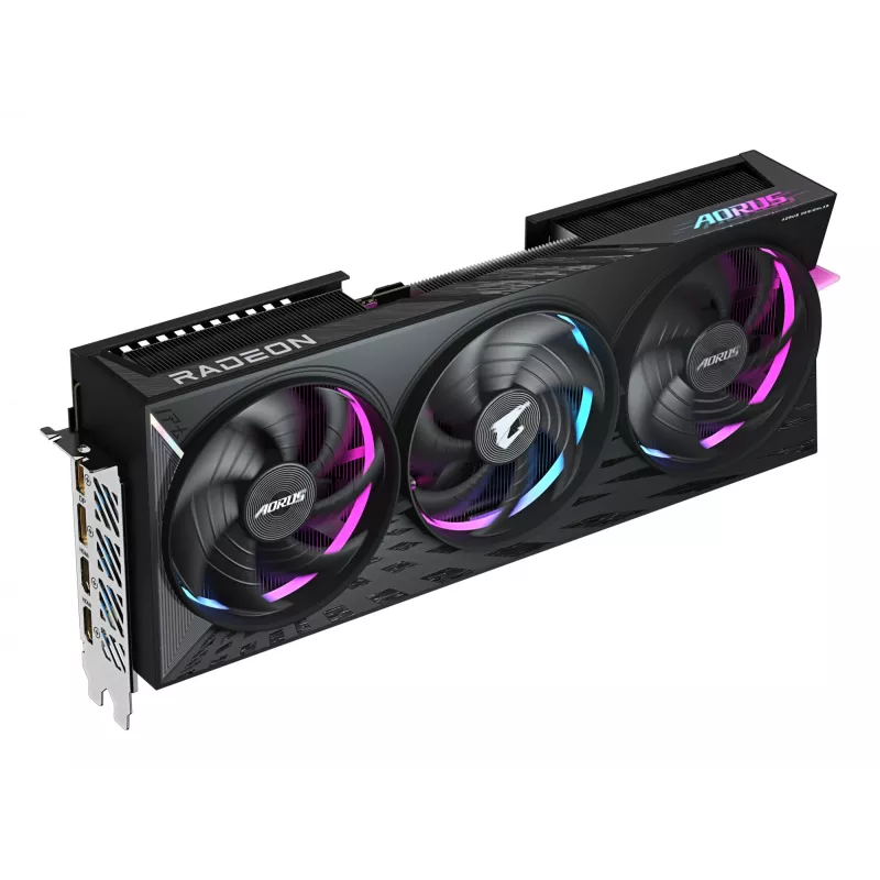 Grafická karta GIGABYTE Radeon RX 9070 XT 16 GB GDDR6, PCIe 5.0, 256-bit, 339×136×59 mm