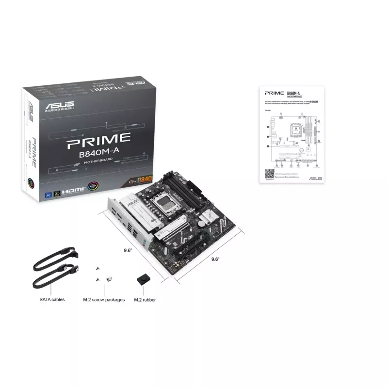 Základná doska ASUS PRIME B840M-A-CSM AMD B840 Socket AM5 micro ATX