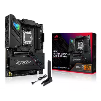 Základná doska ASUS ROG STRIX B850-F GAMING WIFI — AMD B850, Socket AM5, ATX, DDR5, 4×M.2, Wi‑Fi 7, 2.5Gb LAN