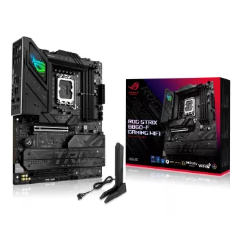 Základná doska ASUS ROG STRIX B860-F GAMING WIFI — Intel B860, LGA 1851, ATX, DDR5, 4x DIMM, Wi‑Fi 7, 2.5Gb LAN, 4x M.2
