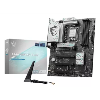 Základná doska MSI B860 GAMING PLUS WIFI — Intel B860, LGA 1851, ATX, DDR5, 4x DIMM, 3x M.2, Wi‑Fi 7, 5GbE