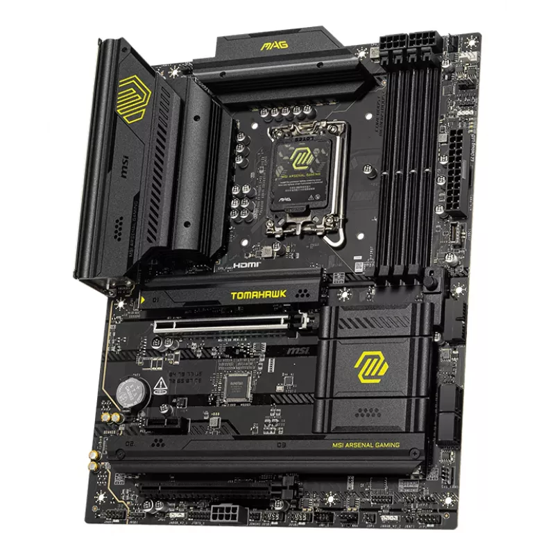 Základná doska MSI MAG B860 TOMAHAWK WIFI — Intel B860, LGA 1851, ATX, DDR5, 4x DIMM, 3x M.2, Wi‑Fi 7, 5GbE
