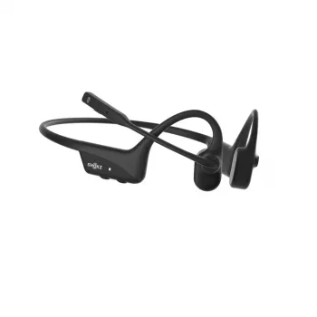 Headset Shokz OpenComm2 UC 2025 — bezdrôtový headset s kostným vedením, 16 h hovoru, USB Type-A/Type-C, ANC, dosah 29 m, čierny