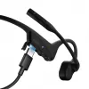 Headset Shokz OpenComm2 UC 2025 — bezdrôtový headset s kostným vedením, 16 h hovoru, USB Type-A/Type-C, ANC, dosah 29 m, čierny