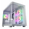 FSP S380-WA skriňa Mini Tower mITX, mATX biela ARGB