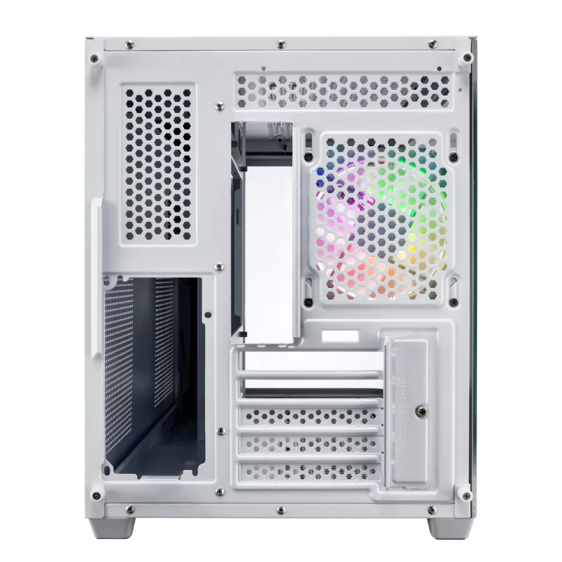 FSP S380-WA skriňa Mini Tower mITX, mATX biela ARGB