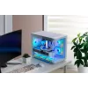 FSP S380-WA skriňa Mini Tower mITX, mATX biela ARGB