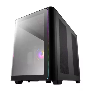 FSP M580-BA skriňa Midi Tower mITX, mATX čierna ARGB