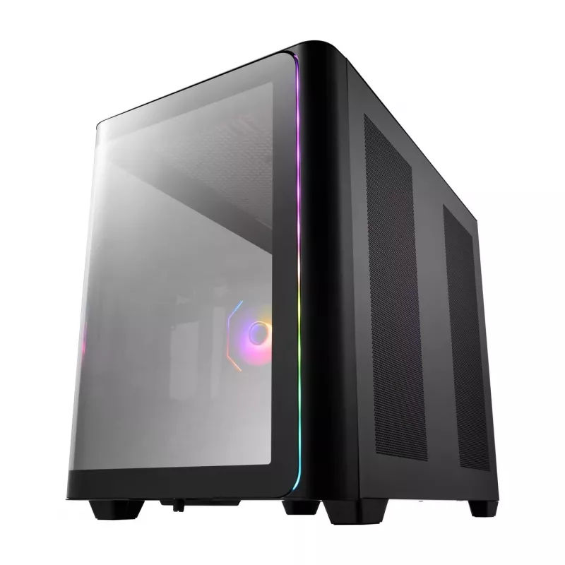 FSP M580-BA skriňa Midi Tower mITX, mATX čierna ARGB