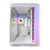FSP M580-WA skriňa Midi Tower mITX, mATX biela ARGB, Midi Tower, PC, biela, ATX, micro ATX, Mini-ITX, sklo, SPCC, Gaming