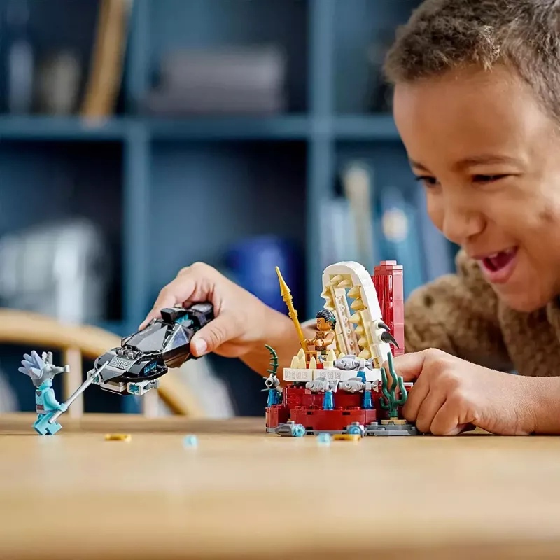 LEGO Super Heroes Marvel 76213 Trónna sieň kráľa Namora, 355 dielikov, 7+