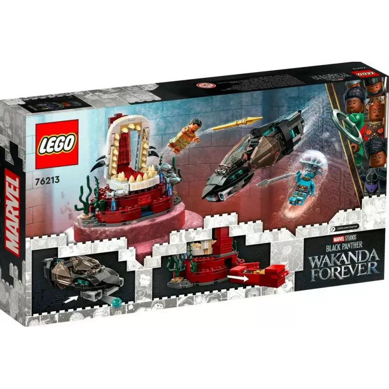 LEGO Super Heroes Marvel 76213 Trónna sieň kráľa Namora, 355 dielikov, 7+