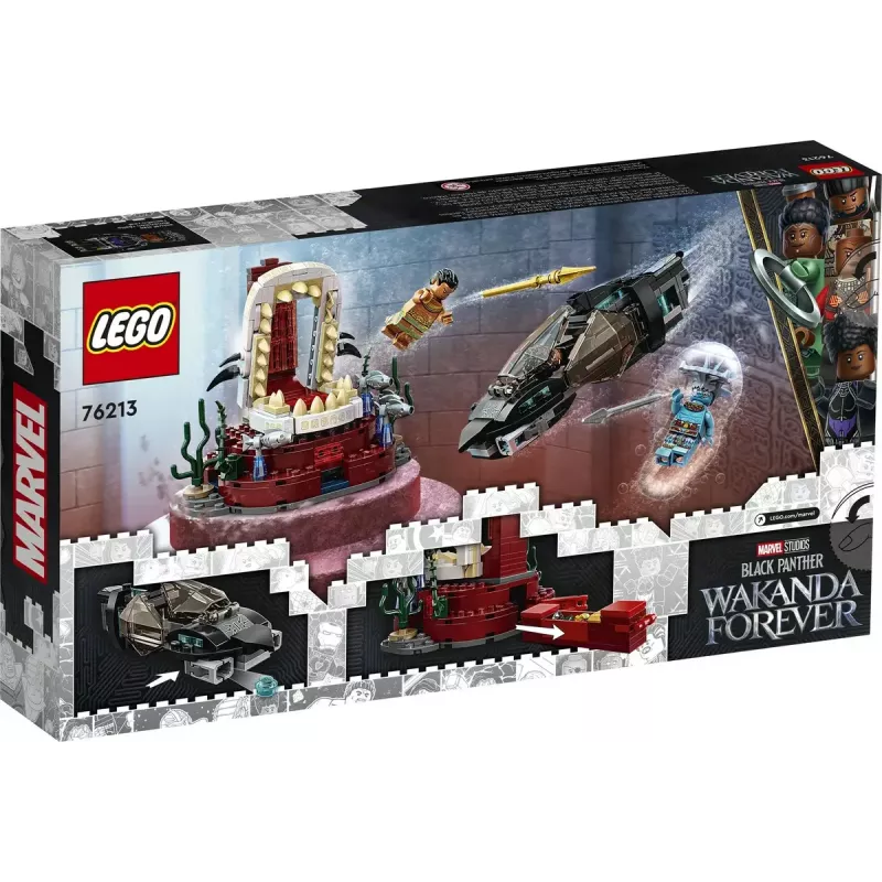 LEGO Super Heroes Marvel 76213 Trónna sieň kráľa Namora, 355 dielikov, 7+