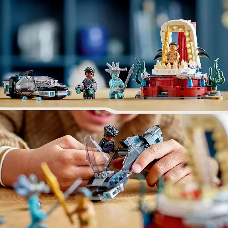 LEGO Super Heroes Marvel 76213 Trónna sieň kráľa Namora, 355 dielikov, 7+
