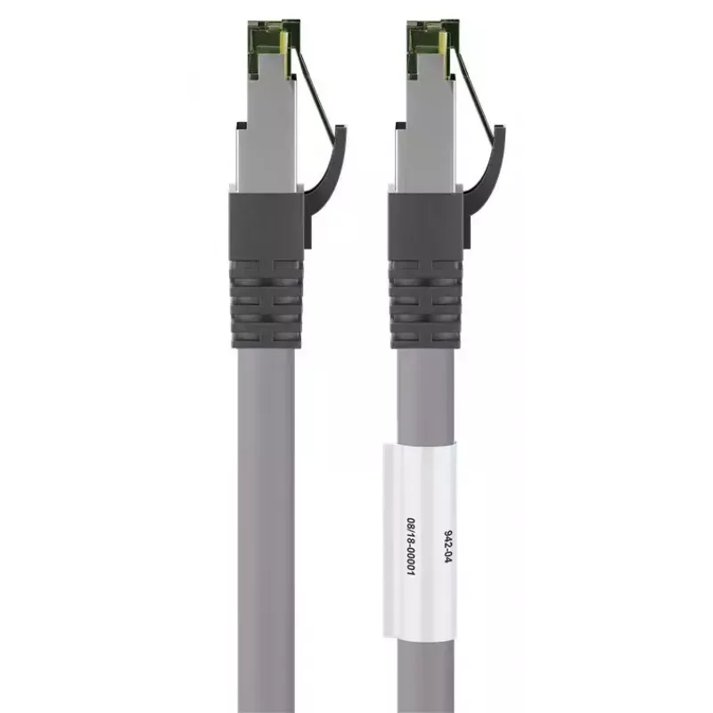 Sieťový kábel Goobay CAT 8.1 patch kábel RJ-45 Cat8.1 2m sivý