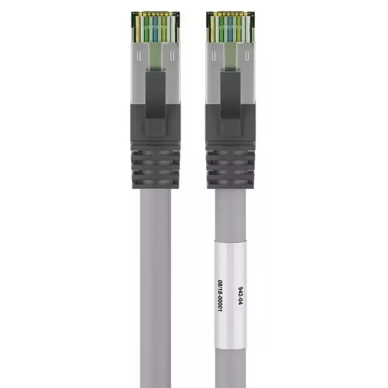Sieťový kábel Goobay CAT 8.1 patch kábel RJ-45 Cat8.1 2m sivý