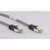 Sieťový kábel Goobay CAT 8.1 patch kábel RJ-45 Cat8.1 2m sivý