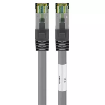 Sieťový kábel Goobay CAT 8.1 patch kábel RJ-45 Cat8.1 2m sivý