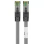 Sieťový kábel Goobay CAT 8.1 patch kábel RJ-45 Cat8.1 2m sivý