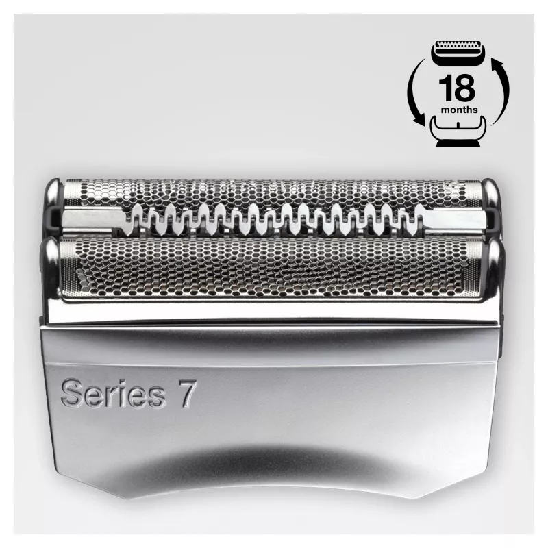 Braun Series 7 70S náhradná kazeta strihacej hlavy elektrického holiča – strieborná