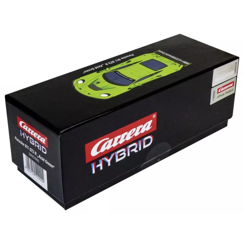 Model športového auta Carrera Porsche 911 GT3 R Acid zelená 8 rokov