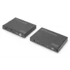 DIGITUS HDMI 2.0 HDMI KVM predlžovač sada – 70 m, USB 1.1, podpora dotykového panela
