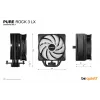 be quiet! Pure Rock 3 LX vzduchový chladič procesora 12 cm čierny 1 ks
