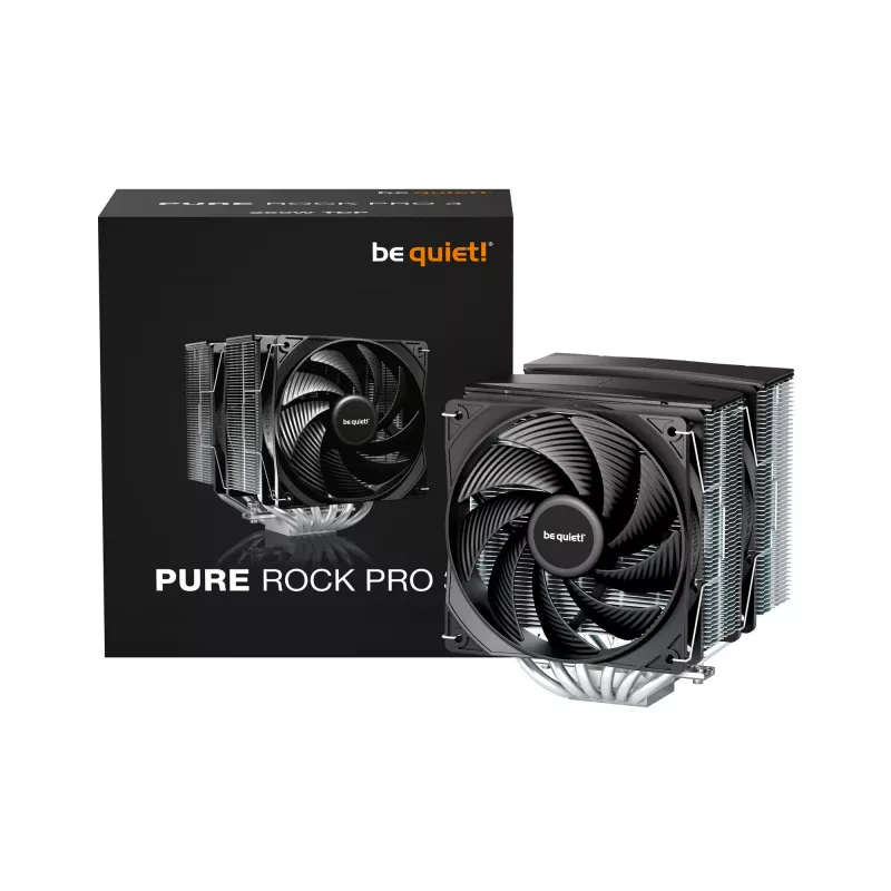 be quiet! Pure Rock Pro 3 vzduchový chladič procesora 12 cm strieborný 1 kus