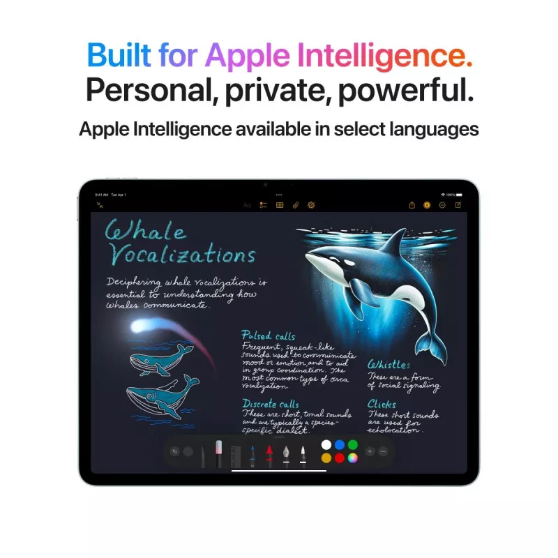 APPLE iPad Air (2025) - M3 - 11in - 7. generácia - Wi-Fi - 128GB - Starlight
