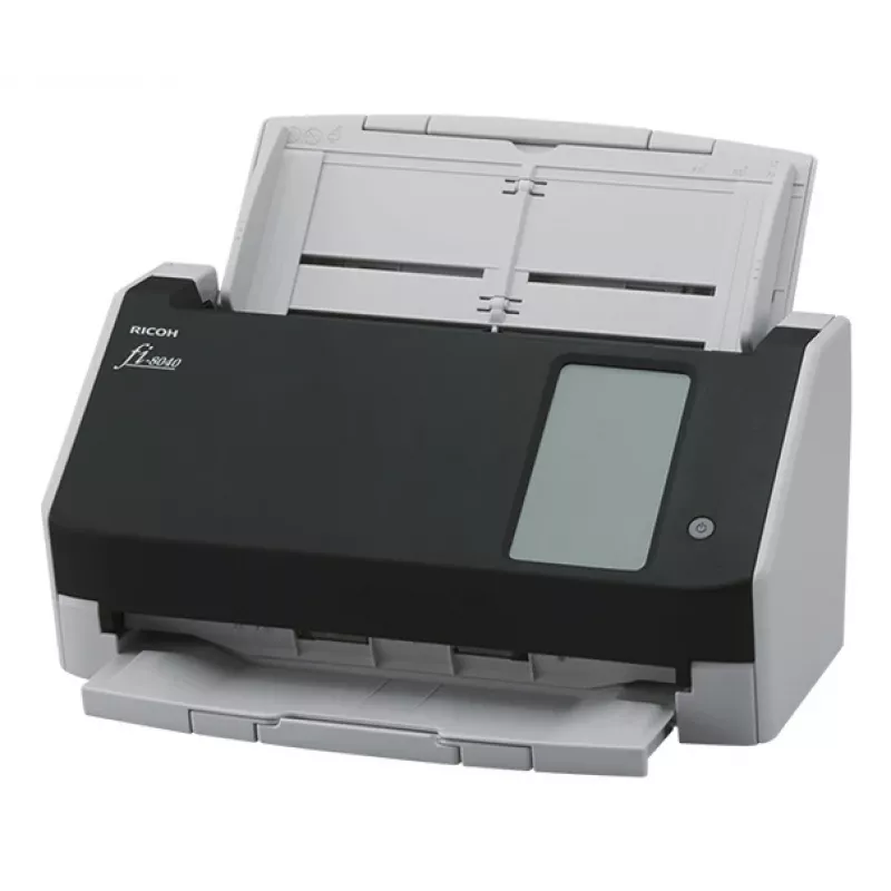Ricoh fi-8040 ADF + manuálny podávač skener 600 x 600 DPI A4 čierna, sivá