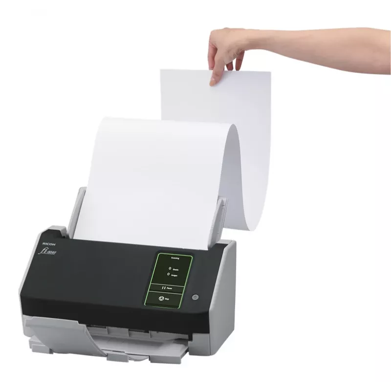 Ricoh fi-8040 ADF + manuálny podávač skener 600 x 600 DPI A4 čierna, sivá