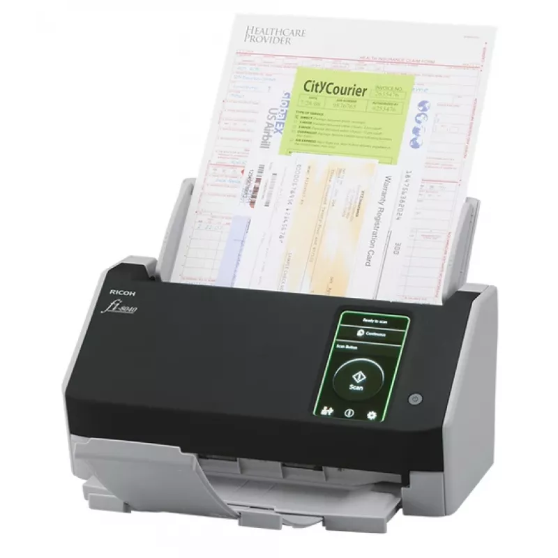 Ricoh fi-8040 ADF + manuálny podávač skener 600 x 600 DPI A4 čierna, sivá