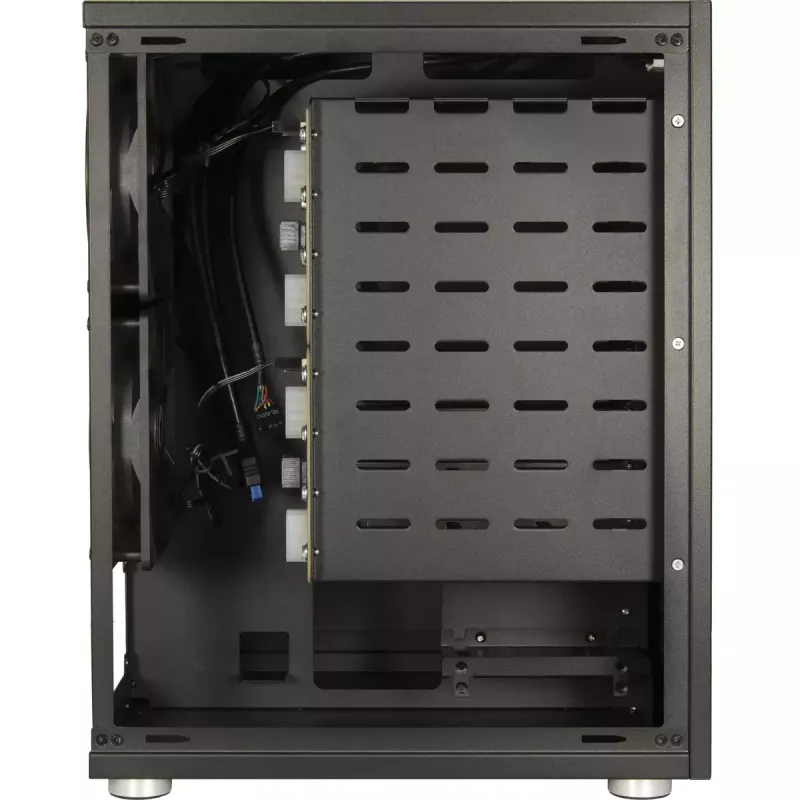 Puzdro na HDD Inter-Tech NAS-8 2,5/3,5 palcov čierne