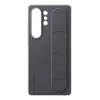 Samsung EF-GS938CBEGWW Standing Grip puzdro pre Galaxy S25 Ultra, silikónové, čierne