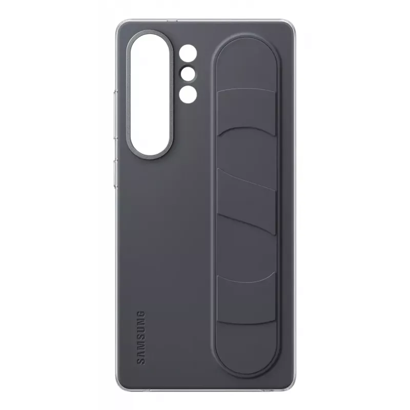 Samsung EF-GS938CBEGWW Standing Grip puzdro pre Galaxy S25 Ultra, silikónové, čierne
