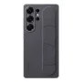 Samsung EF-GS938CBEGWW Standing Grip puzdro pre Galaxy S25 Ultra, silikónové, čierne