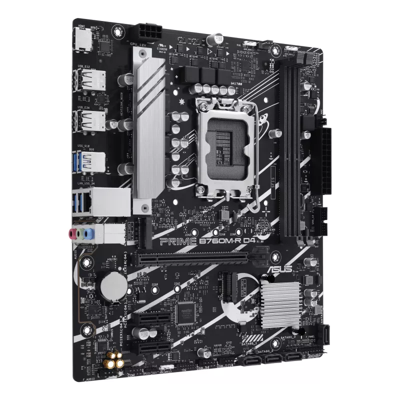Základná doska ASUS PRIME B760M-R D4 Intel B760 LGA 1700 micro ATX