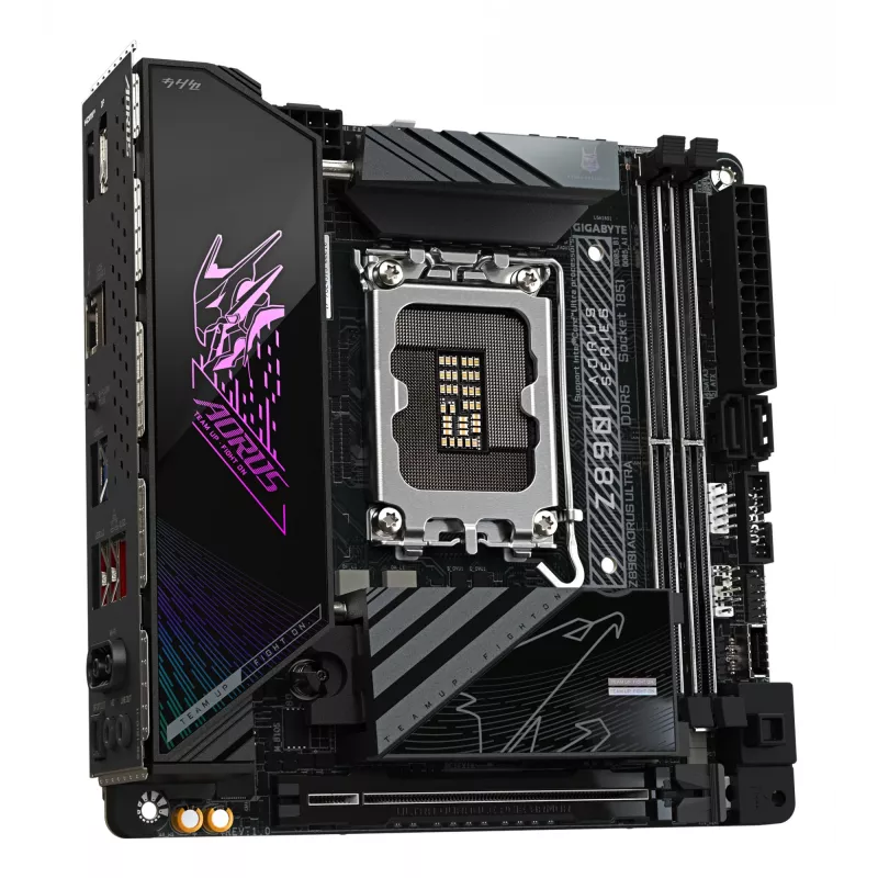 Základná doska GIGABYTE Z890I AORUS ULTRA, Intel čipset, LGA 1851, Mini ITX