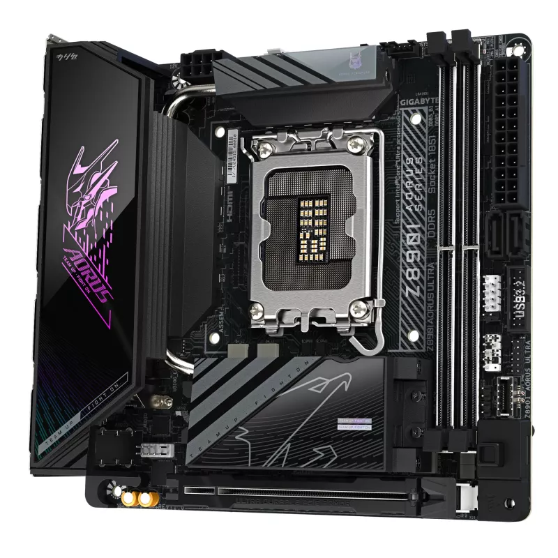 Základná doska GIGABYTE Z890I AORUS ULTRA, Intel čipset, LGA 1851, Mini ITX