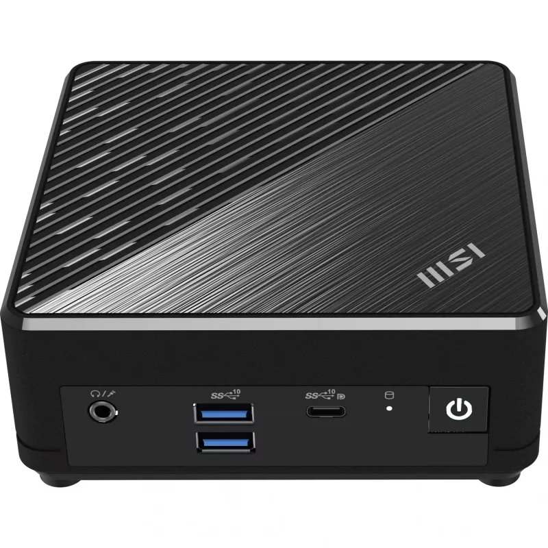 MSI Cubi N ADL S-217DE PC/Workstation Intel® N N200 8 GB DDR4-SDRAM 256 GB SSD Windows 11 Pro Mini-PC čierny