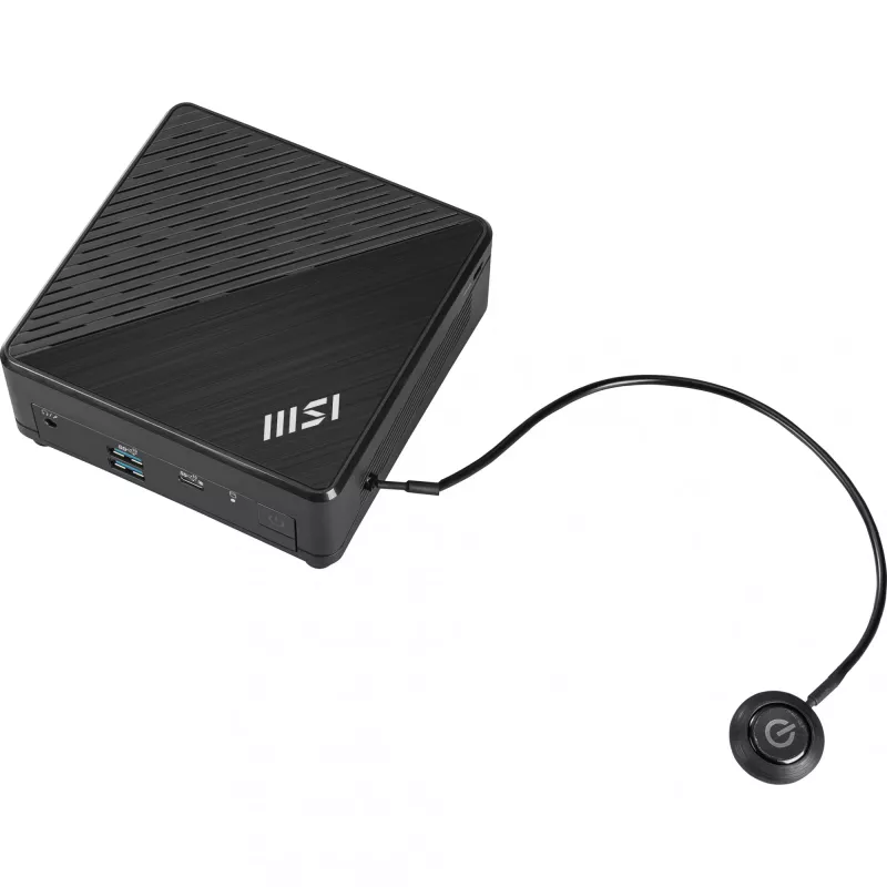 MSI Cubi N ADL S-217DE PC/Workstation Intel® N N200 8 GB DDR4-SDRAM 256 GB SSD Windows 11 Pro Mini-PC čierny
