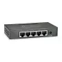 LevelOne GEU-0523 sieťový switch Unmanaged Gigabit Ethernet (10/100/1000) čierna