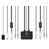 LevelOne 2-portový USB HDMI kábel KVM switch, 1920 x 1200 pixelov, čierny, sivý