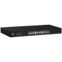 LevelOne switch 24x GE GEU-2431 19 palcový rack mount kit Unmanaged Gigabit Ethernet (10/100/1000) 1U čierna