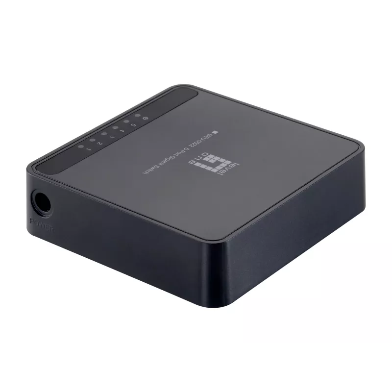 LevelOne 5-portový gigabitový switch, Gigabit Ethernet (10/100/1000), plný duplex