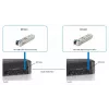 LevelOne 1,25 Gbit/s singlemodový BIDI SFP transceiver, 10 km, TX 1310 nm / RX 1550 nm